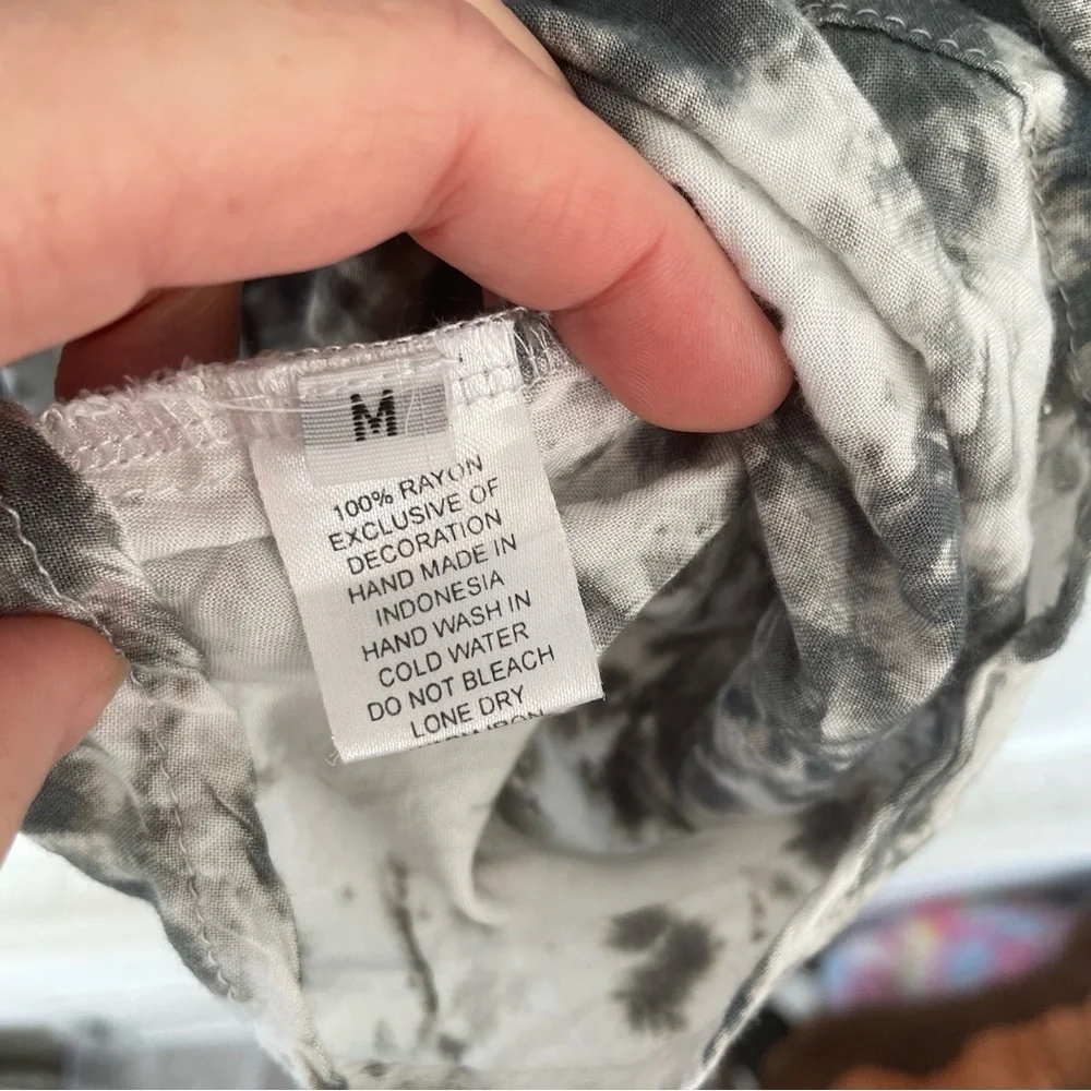 OCEANIA Gypsy Dress by Skemo - Dark Grey Tie Dye Medium - Picture 8 of 14